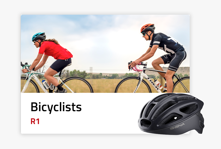Bicyclists - R1 - Bicycle, HD Png Download