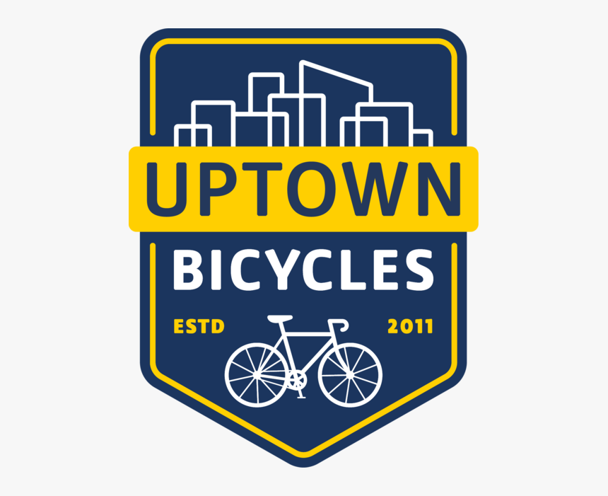 Uptown Bicycles Badge Logo 
 Class Logo-image 
 Itemprop - Road Bicycle, HD Png Download