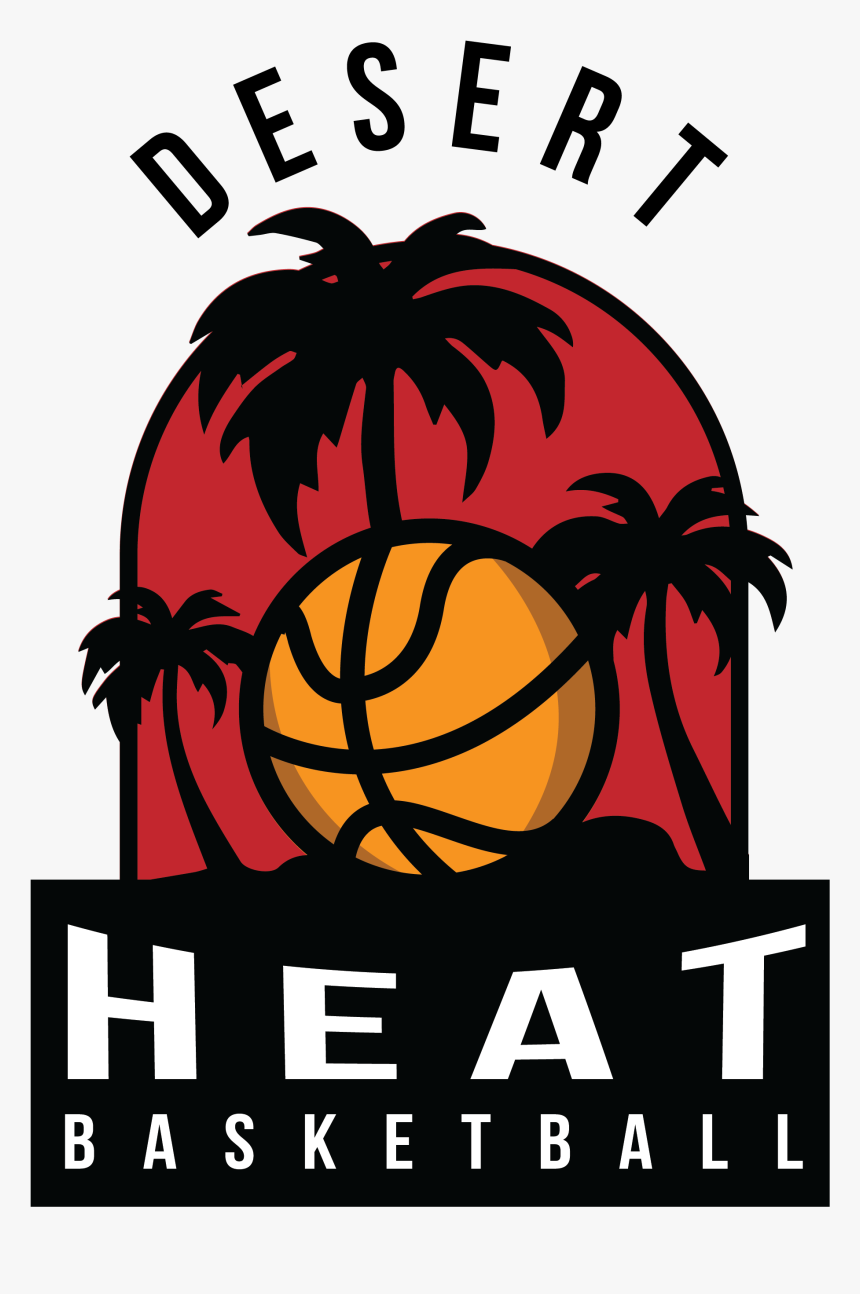 Desert Heat Logo Basketball California Vector Logo - Illustration, HD Png Download