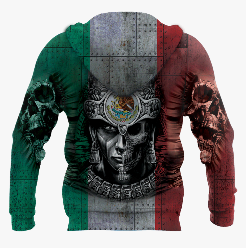 3d All Over Aztec Warrior Mexican 07 Hoodie - Hoodie Turquoise French Polynesia, HD Png Download