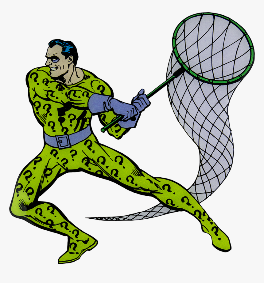 The Riddler Character Lensed Emblem - Batman Vs Riddler, HD Png Download
