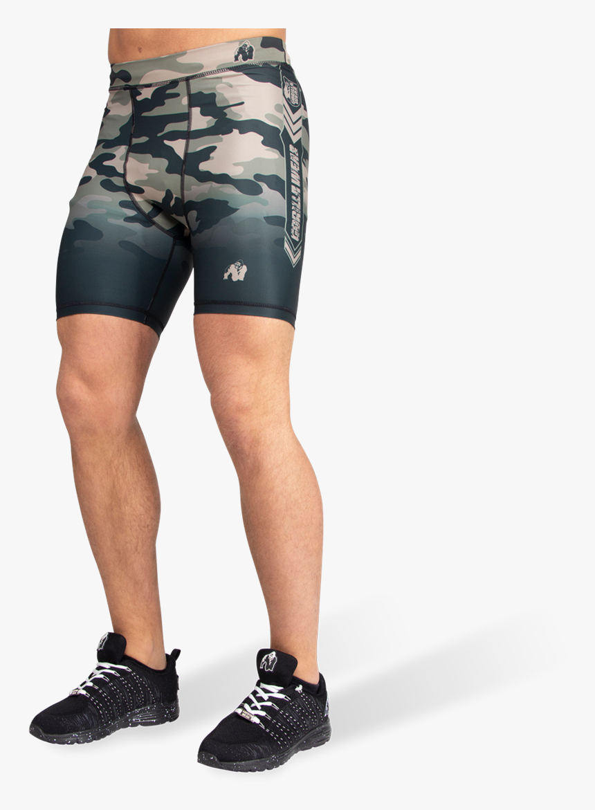 Army Green Camo - Gorilla Wear Pittsburgh Sweat Shorts, HD Png Download