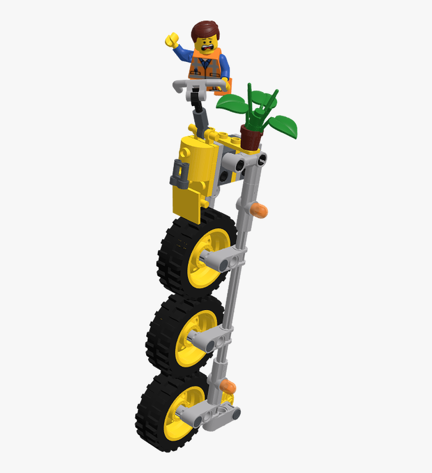 Emmet Lego Movie 2 Unicycle, HD Png Download