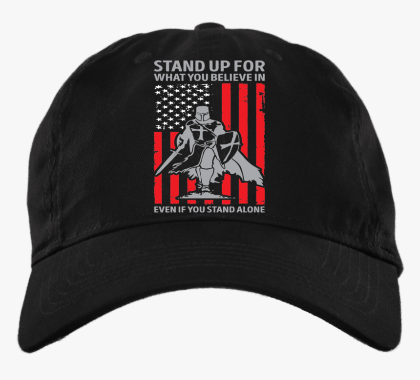 Knights Templar American Flag Dad Cap - Baseball Cap, HD Png Download
