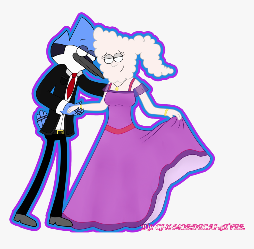 Before Dancing By Cj X Mordecai 4ever - Mordecai X Cj, HD Png Download