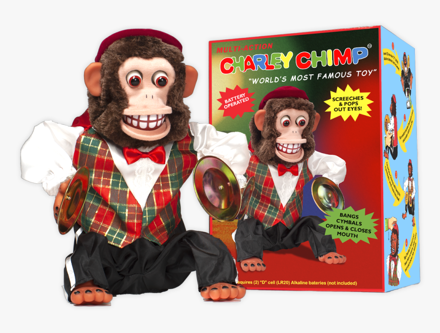 Picture - Charley Chimp Cymbal Playing Monkey, HD Png Download