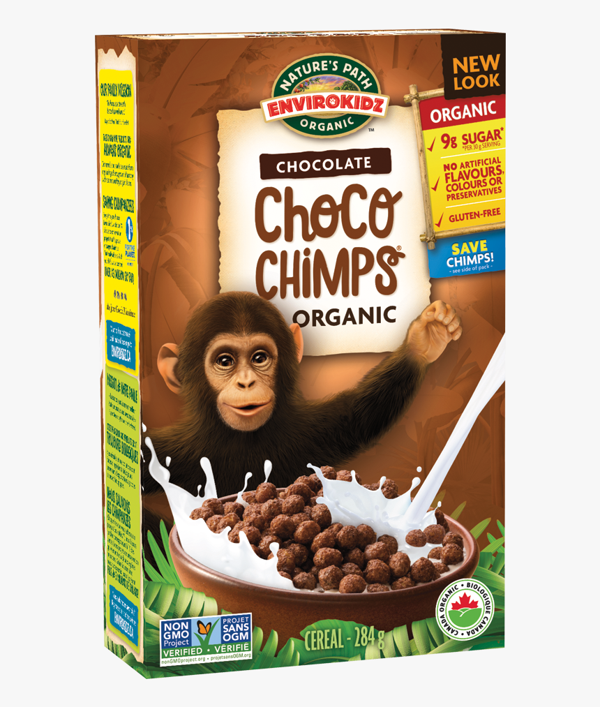 Nature's Path Choco Chimps, HD Png Download