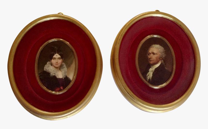 Alexander Hamilton And Marie Daffinger, Ernest Donnelly - Circle, HD Png Download