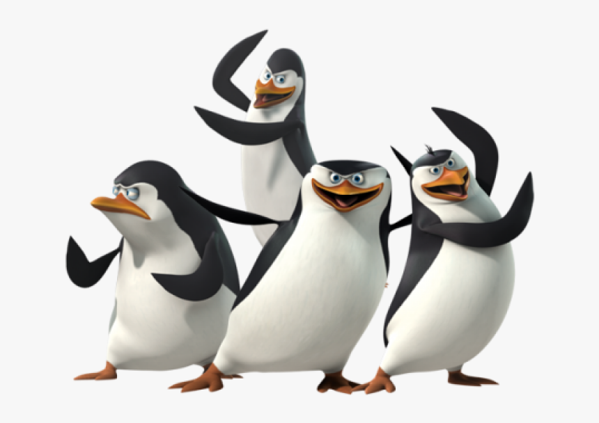 Madagascar Penguins Png Image - Penguins Of Madagascar Png, Transparent Png
