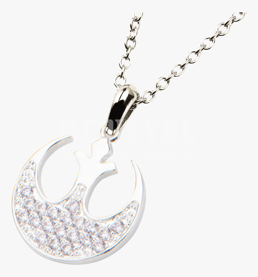 Star Wars Rebel Alliance Silver Plated Pendant - Pendant, HD Png Download