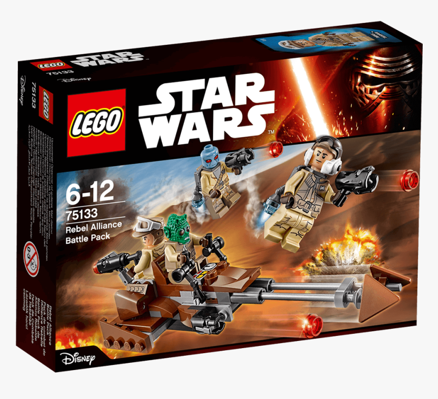 Lego Star Wars Rebel Alliance Battle Pack - Lego Star Wars Rebel Battle Pack, HD Png Download