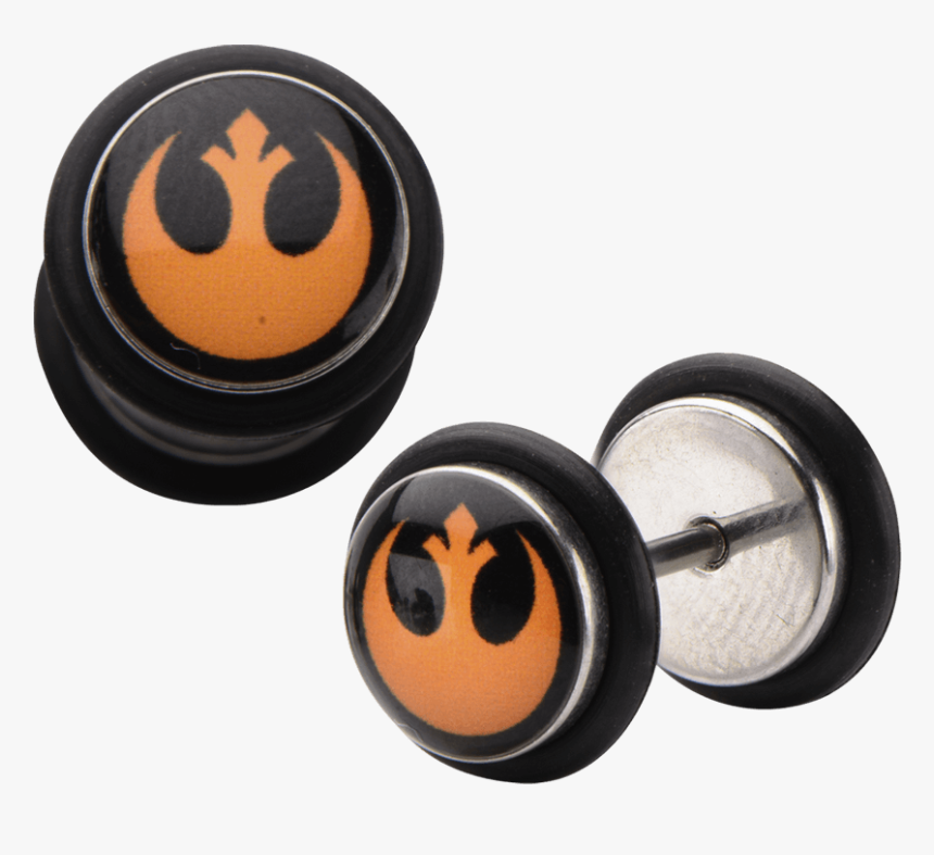 Star Wars Rebel Alliance Screw Back Earrings - Rebel Alliance, HD Png Download
