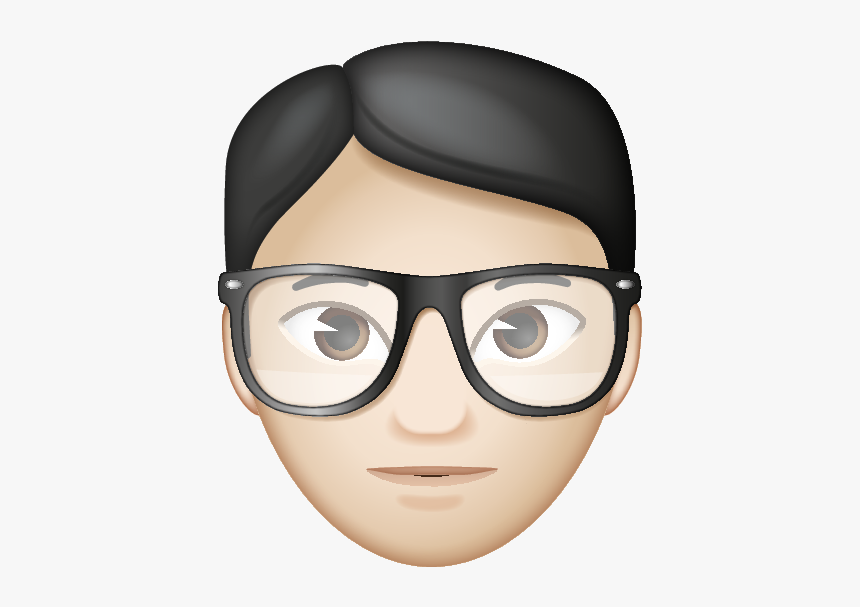Man With Glasses Emoji, HD Png Download
