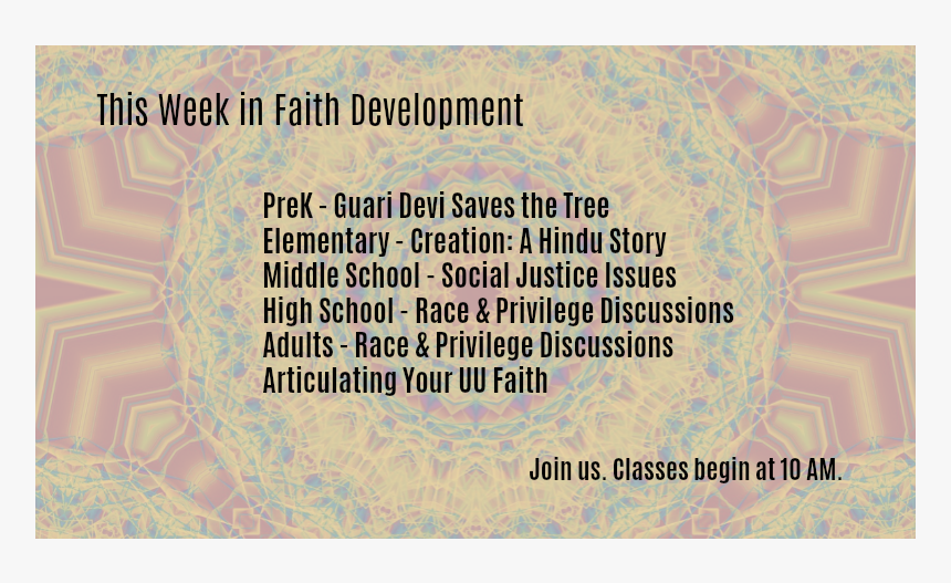 Live Oak Unitarian Universalist Church - Circle, HD Png Download