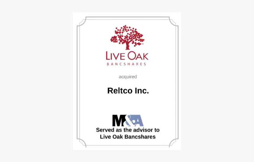 Live Oak Bank, HD Png Download