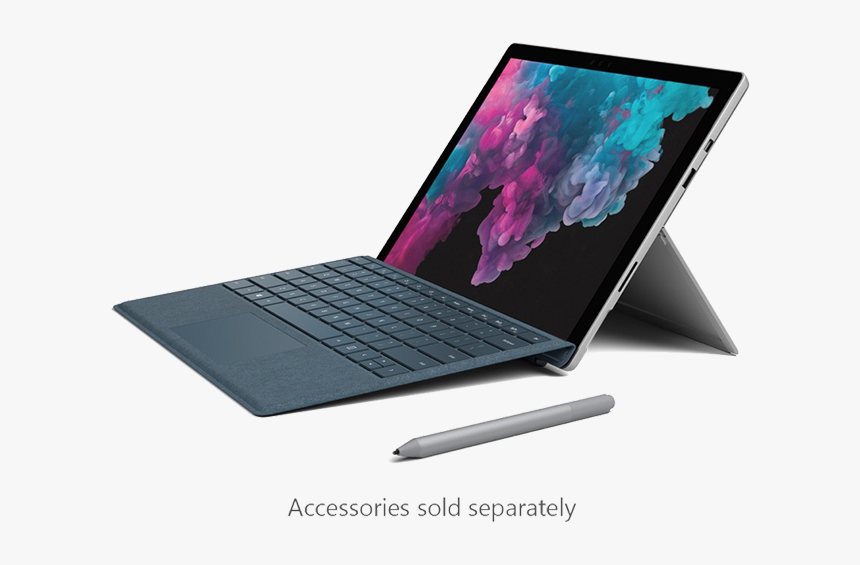 Transparent Laptop Back Clipart - Microsoft Surface Pro 2018, HD Png Download