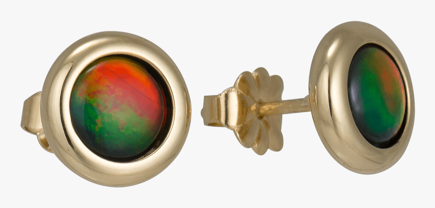 Penelope 14k Yellow Gold Earrings By Korite Ammolite - Earrings, HD Png Download