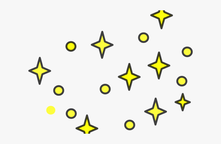 Transparent Falling Stars Clipart - White Transparent Background Stars Clipart, HD Png Download