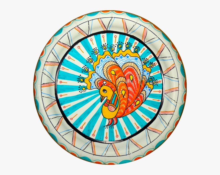 Transparent Finished Clipart - Draw On A Paper Plate, HD Png Download