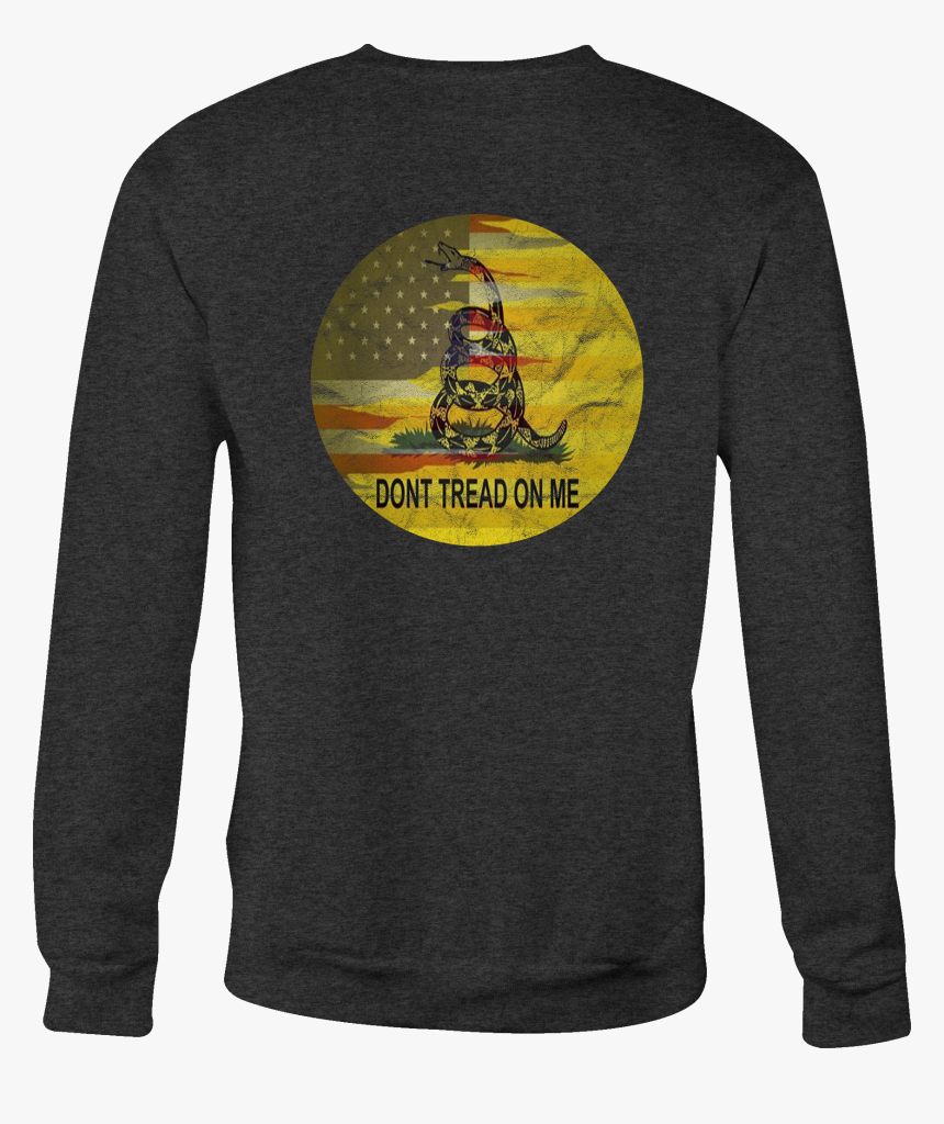 Crewneck Sweatshirt Arizona Thin Blue Line Distressed - Crew Neck, HD Png Download