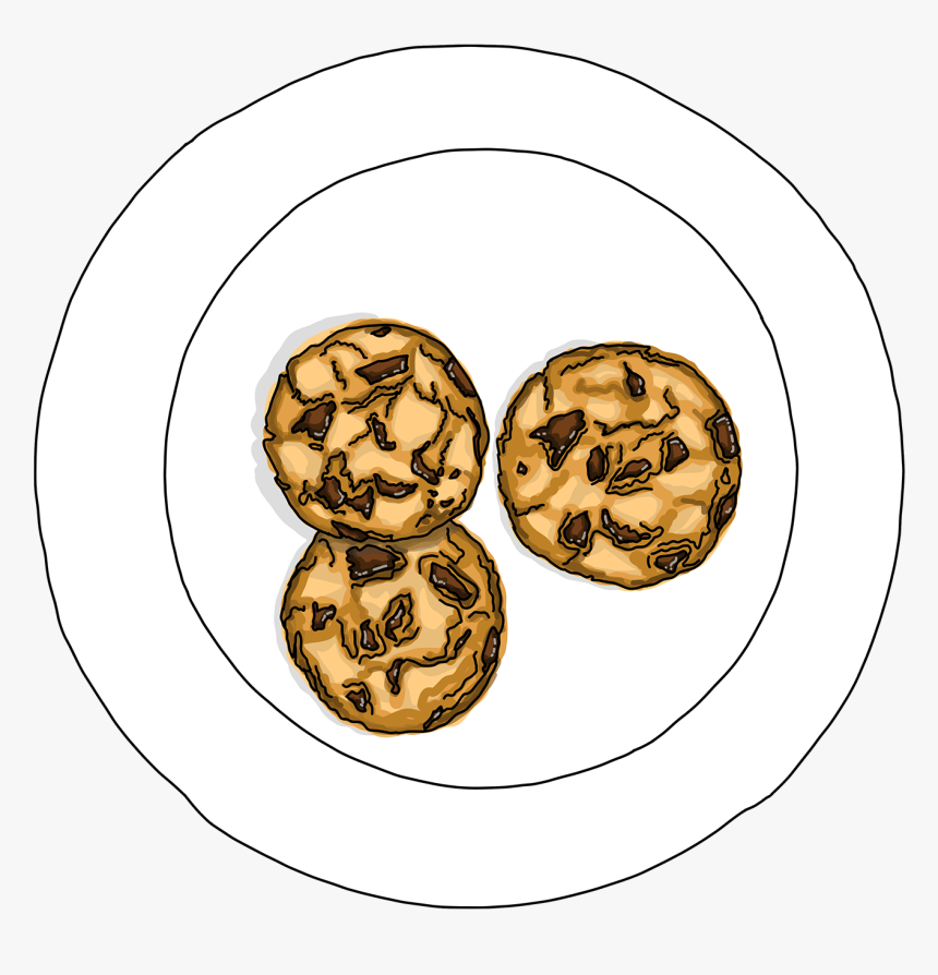 Chocolate Chip Cookie, HD Png Download