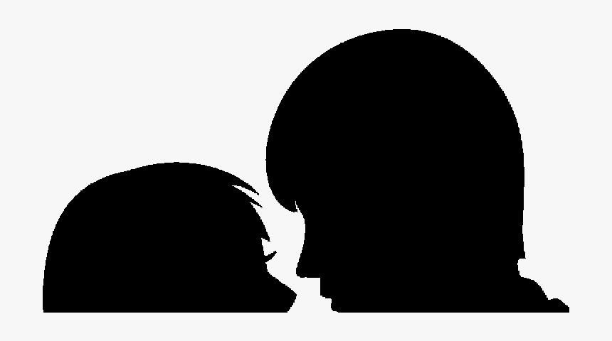 Silhouette Woman Clip Art - Man And Woman Silhouette, HD Png Download