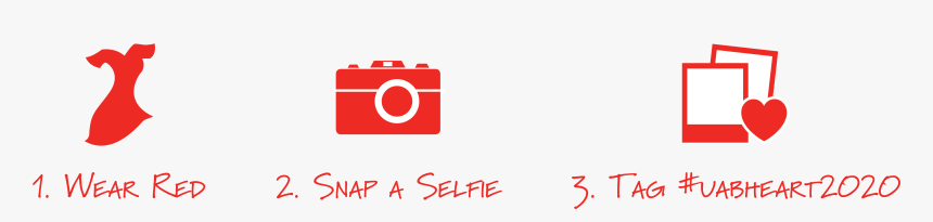 #uabheart2020 - Go Red For Women, HD Png Download