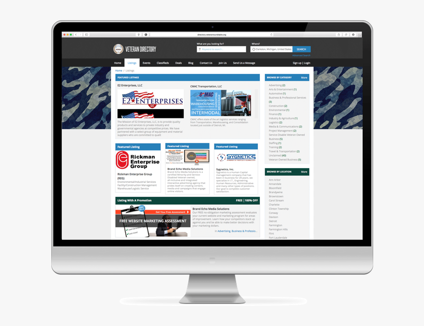 Computer Monitor, HD Png Download