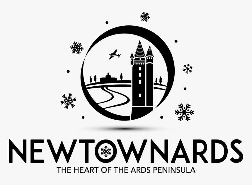 Newtownards Christmas Logo Mono Black Png , Png Download - New Prudential Mortgage Bank, Transparent Png
