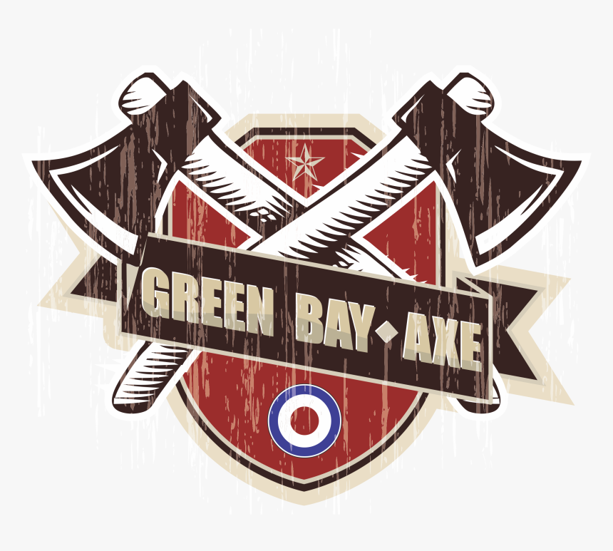 Green Bay Axe Logo Final - Green Bay Axe Throwing, HD Png Download