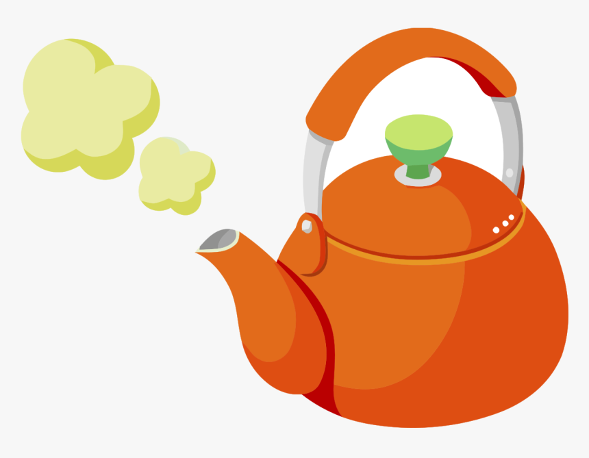 Boiling Teapot Clipart