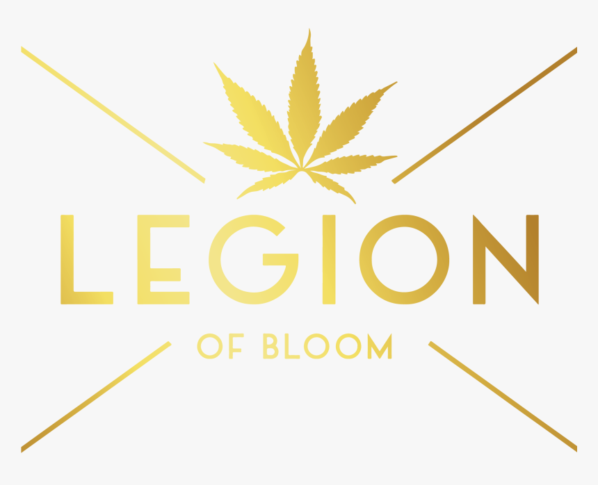 Legion Of Bloom Logo - Cannabis Leaf, HD Png Download