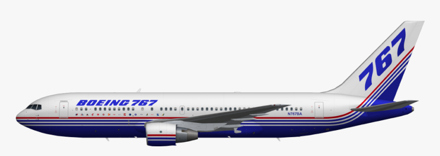 Boeing 767-200 - Boeing 767 200 Fsx, HD Png Download