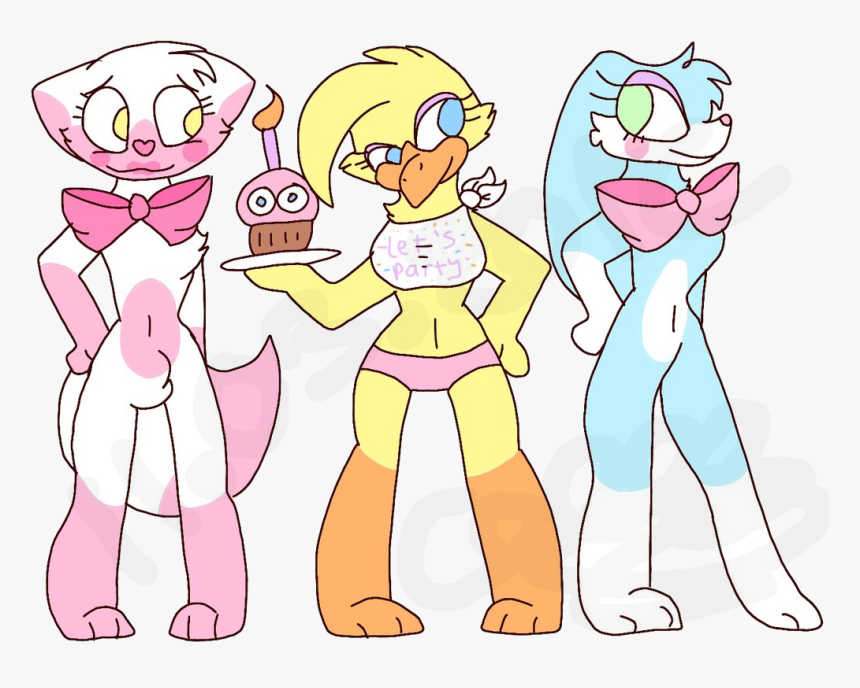 Fnaf Ladies Night Speedpaint , Png Download - Fnaf Ladies Night, Transparent Png