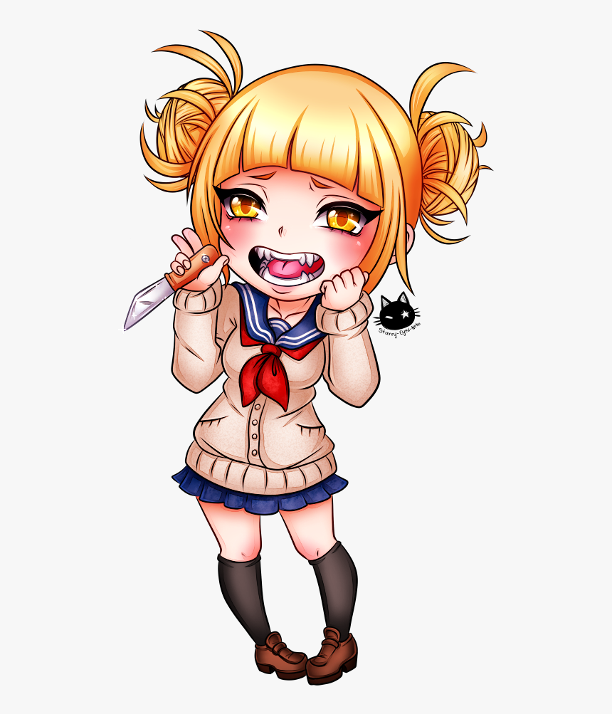 Toga Drawing Traditional - Cute Drawing Himiko Toga, HD Png Download