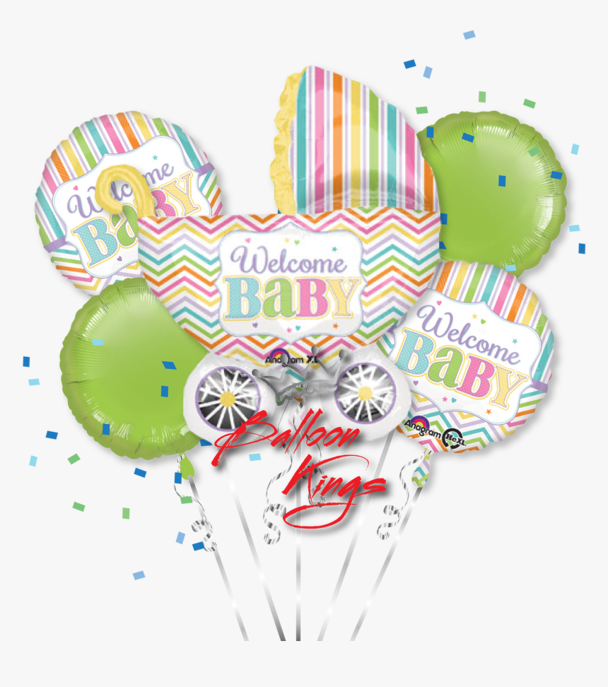 Baby Stroller Brights Bouquet, HD Png Download