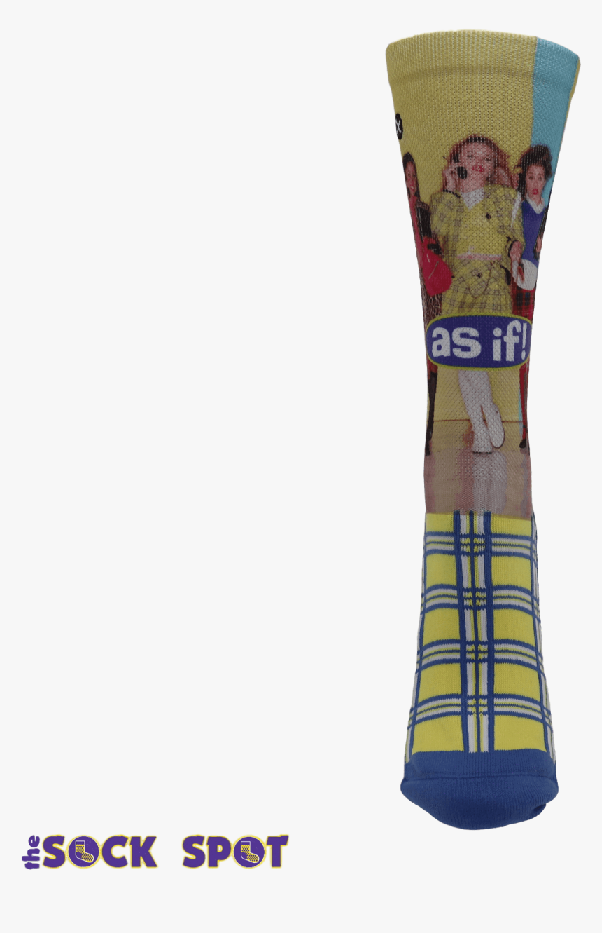 Clueless As If Women S Socks By Odd Sox - Sock, HD Png Download
