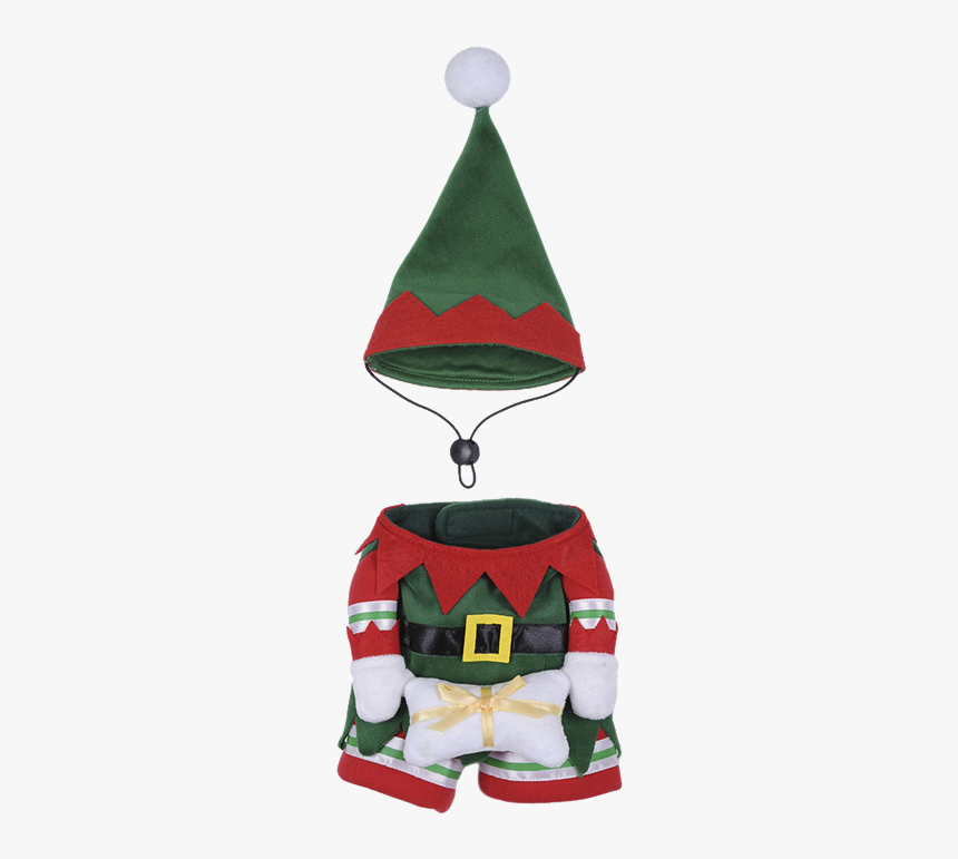 Elf Christmas Costumes For Dogs, HD Png Download