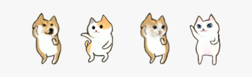 Dancing Doge Png - Cartoon, Transparent Png