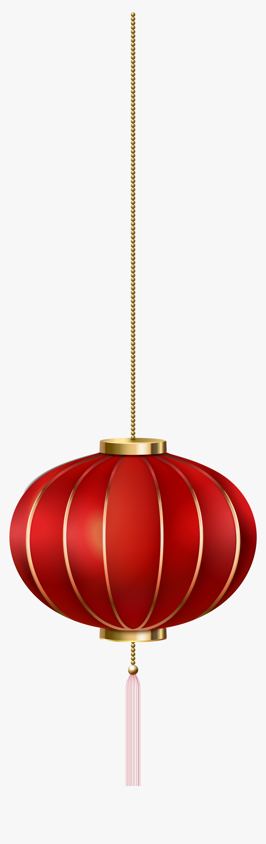 Red Chinese Lantern Png Clipart - Lampshade, Transparent Png
