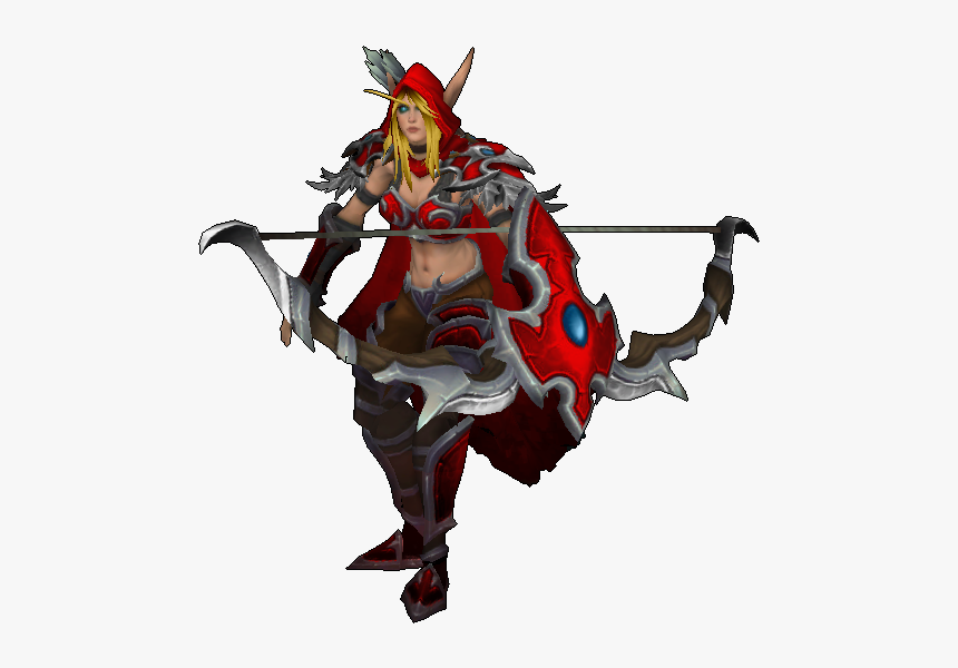 View Media - Warcraft 3 Sylvanas Windrunner, HD Png Download