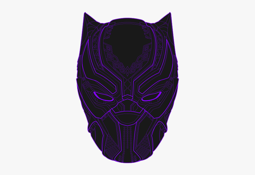 The Black Panther - Illustration, HD Png Download