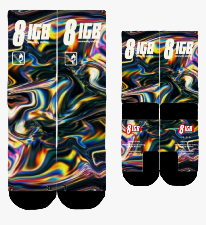 Image Of Melting Oil Socks, HD Png Download