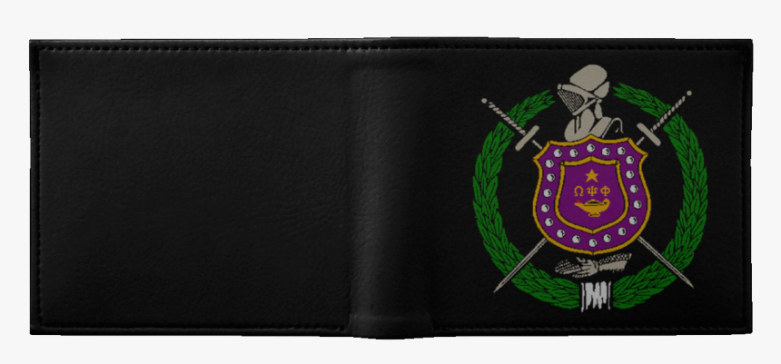 Omega Psi Phi Wallet - Omega Psi Phi Shield, HD Png Download