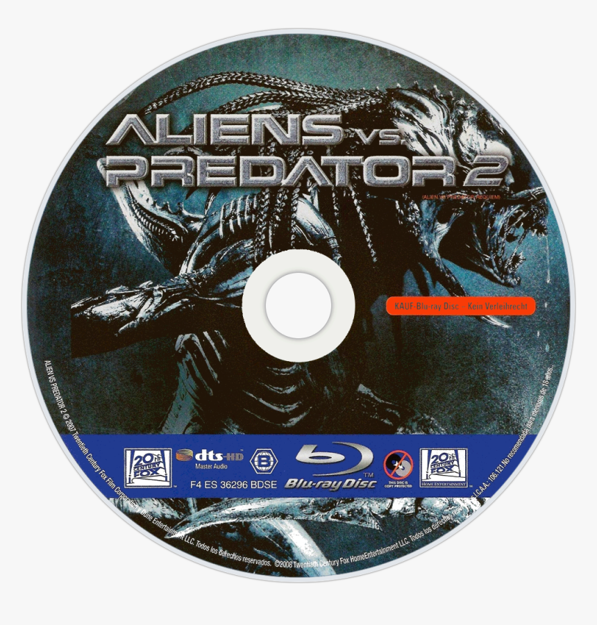 Image Id - - Alien Vs Depredador Requiem Blu Ray, HD Png Download