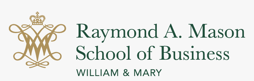 Mason School Of Business - William And Mary School Of Business Logo, HD Png Download