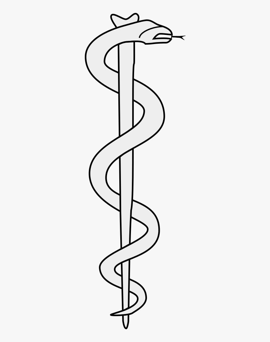 Rod Of Asclepius, HD Png Download