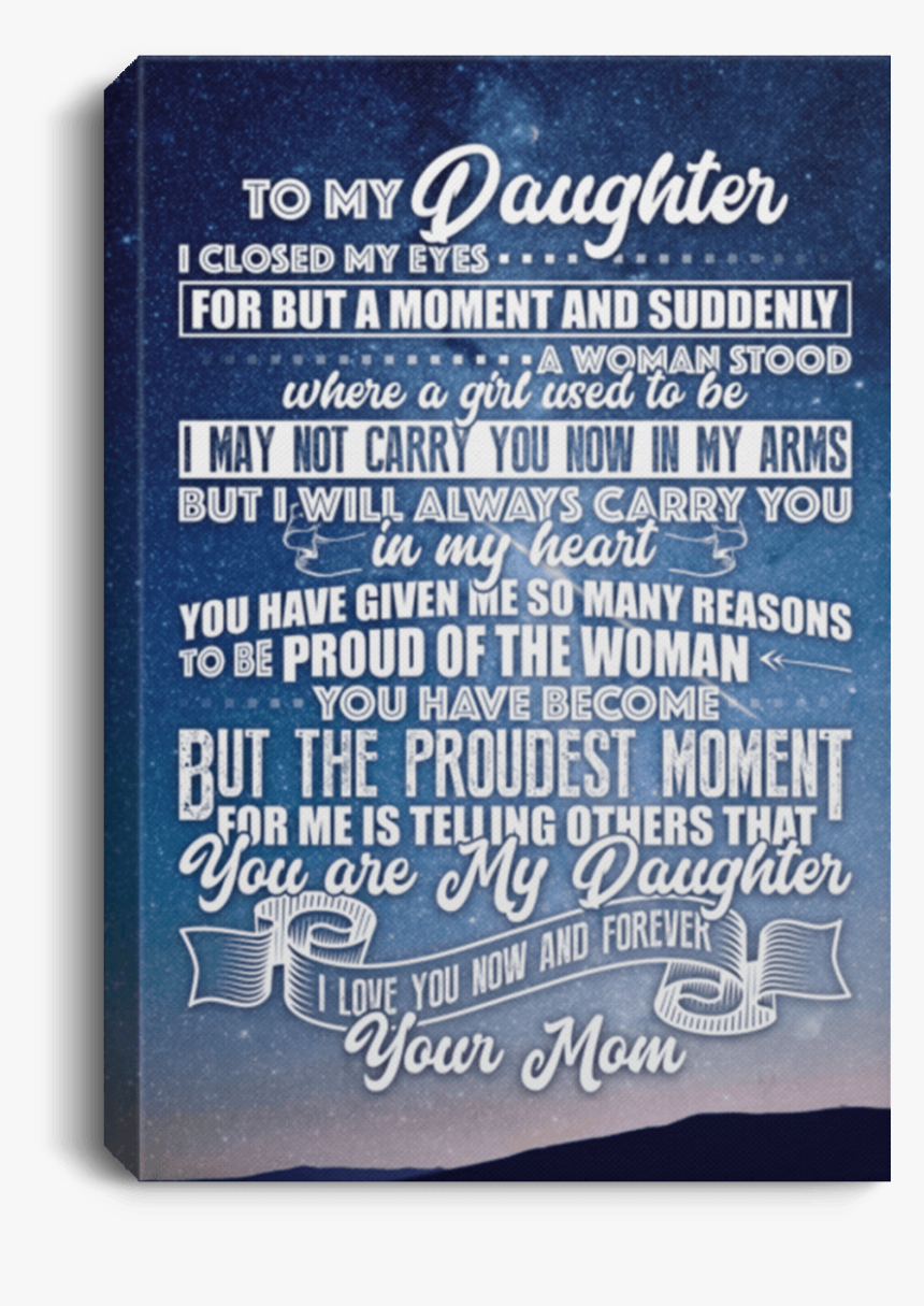 My Daughter I Closed My Eyes, HD Png Download
