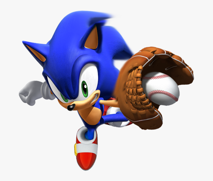 Mario Super Sluggers Sonic, HD Png Download