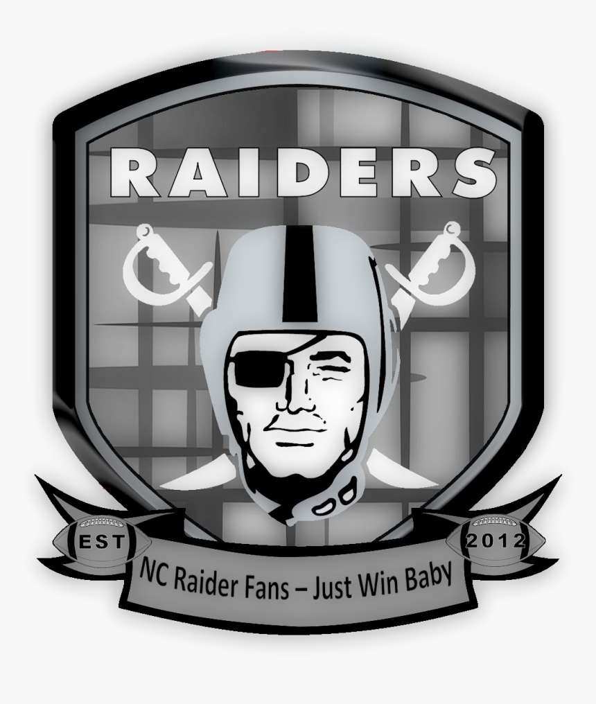 Nc Raider Fans Logo Oakland Raiders Logo, Raiders Fans, - Logo Oakland Raiders, HD Png Download